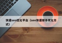 快速seo优化平台（seo快速排名优化方式）